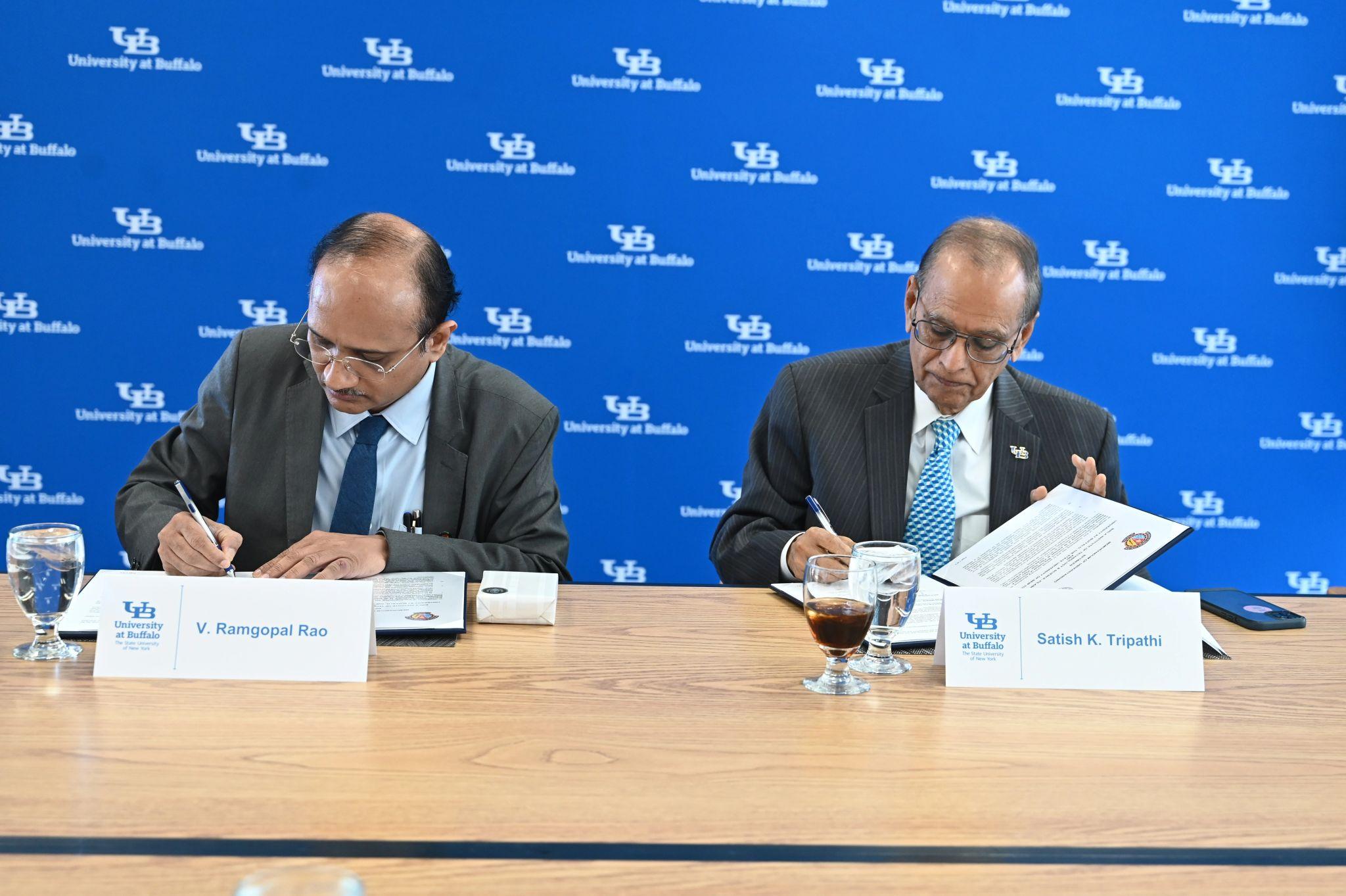 BITS Pilani and University at Buffalo (SUNY-Buffalo) Sign MoU for Extended Collaboration, Feb 08, 2024