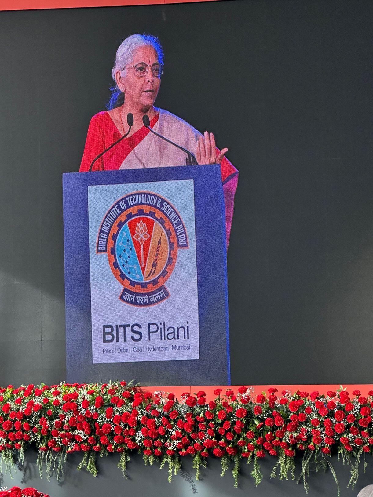 Hon Finance Minister Smt. Nirmala Sitharaman inaugurated BITS Pilani’s Mumbai campus today in the presence of Chancellor of BITS Pilani Mr Kumar Mangalam Birla and other stakeholders, Feb 24, 2024