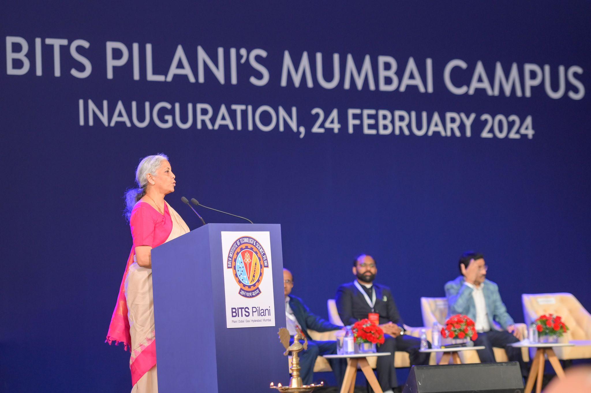 Inauguration Ceremony BITS Pilani’s Mumbai campus, Feb 24, 2024
