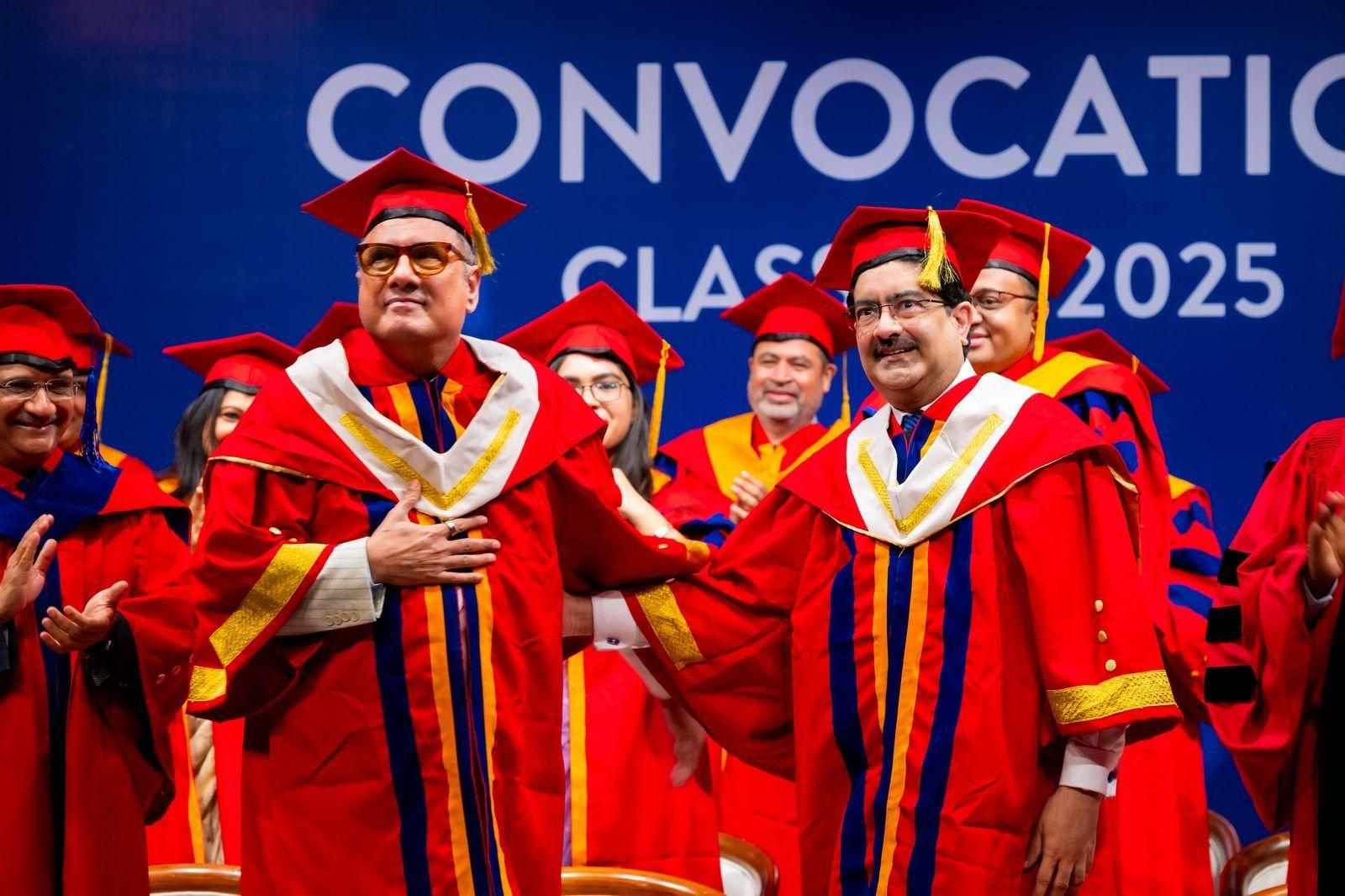 3rd Convocation ceremony, BITSoM held at the National Center for Performing Arts, Mumbai, April 2025