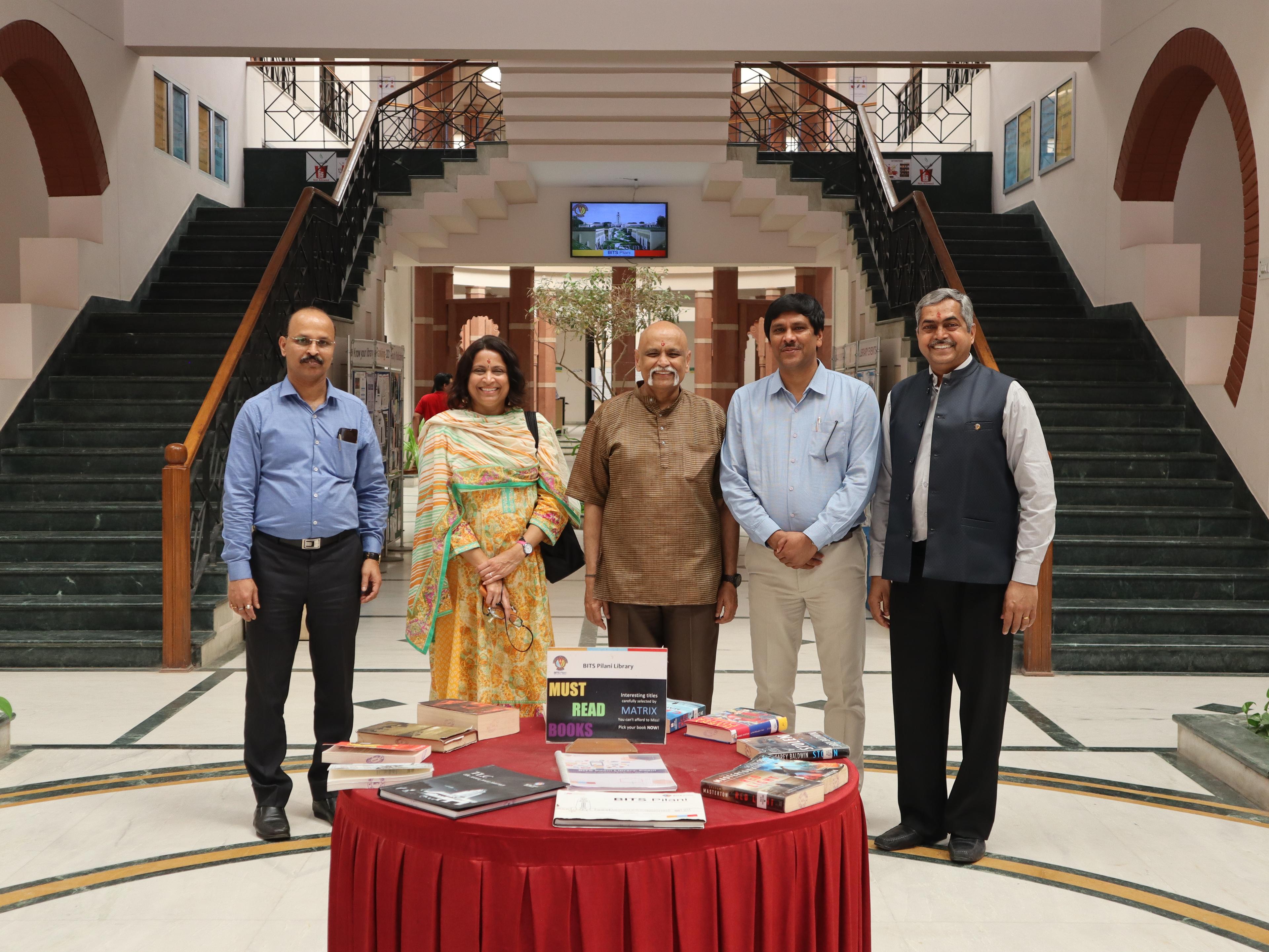 Director's visit at Library, 10 March 2023