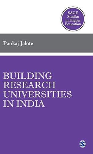 Building research universities in India by Jalote, Pankaj. Published by Sage